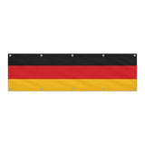 Drapeau de l'Allemagne grand format XL en polyester avec dix œillets