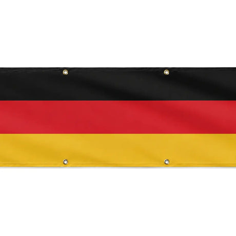 Drapeau allemagne polyester résistant usage extérieur durable