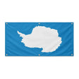 Drapeau antarctique polyester résistant aux intempéries
