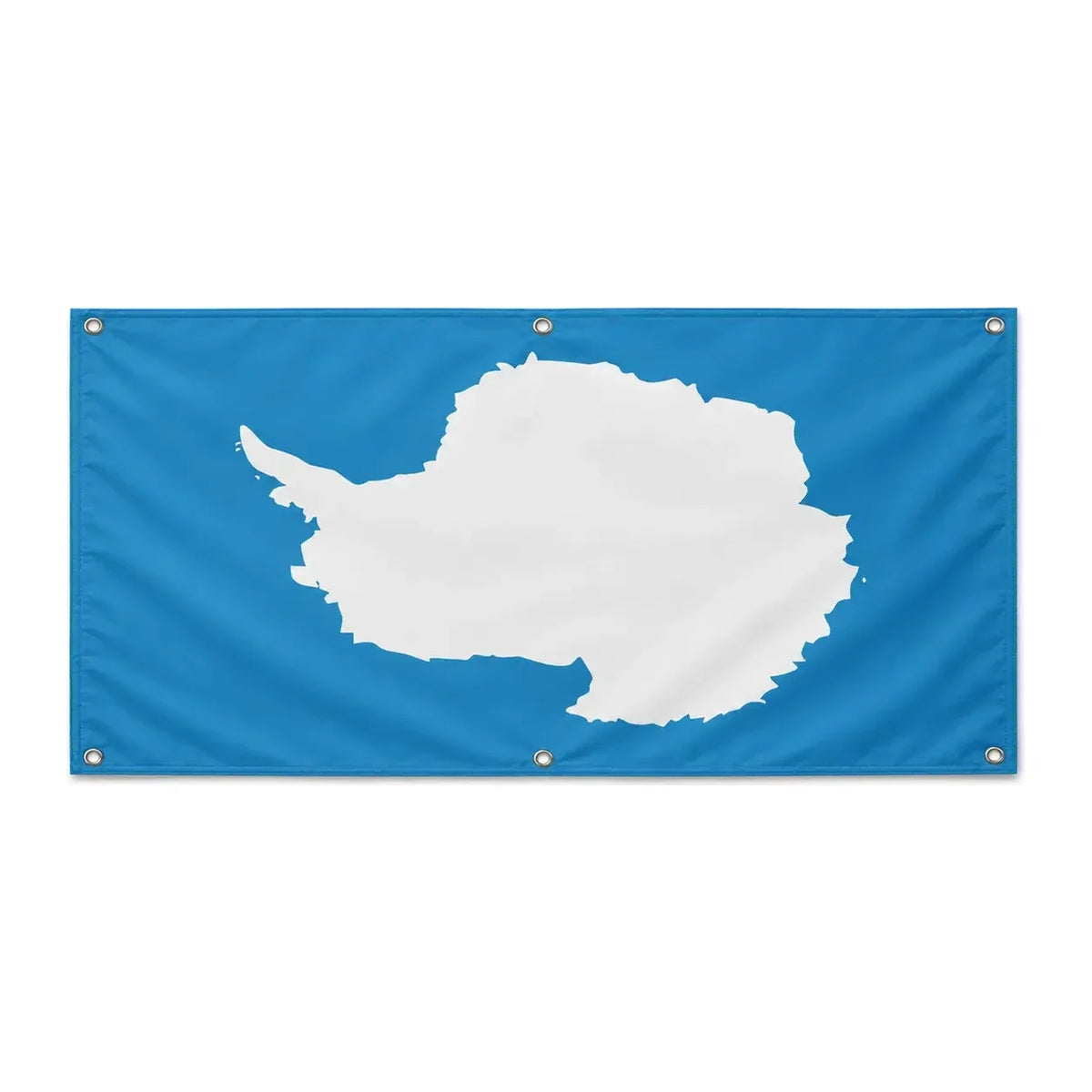 Drapeau antarctique polyester résistant aux intempéries
