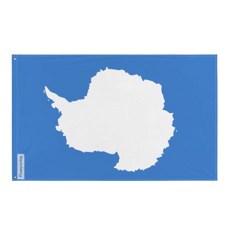 Flag of Antarctica in Multiple Sizes 100% Polyester Print with Double Hem - Pixelforma