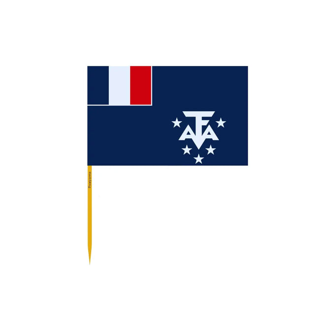 Drapeau de l'Antarctique française officiel en plusieurs tailles - Pixelforma 