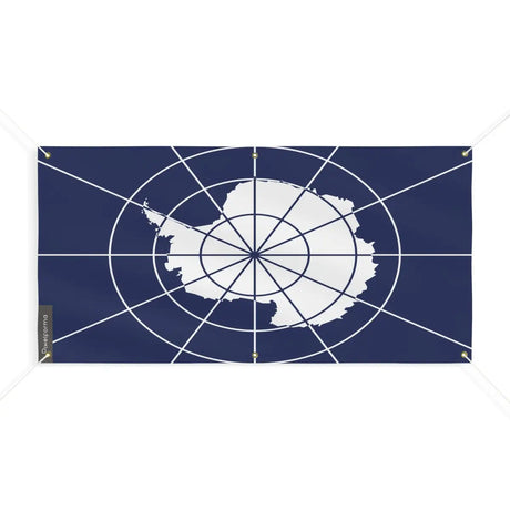 Drapeau de l’antarctique officiel 6 oeillets en plusieurs tailles (m) - pixelforma