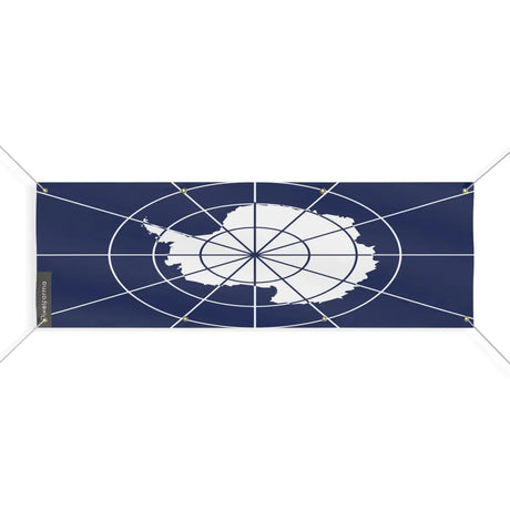 Drapeau de l'Antarctique officiel 8 Oeillets en Plusieurs Tailles (L) - Pixelforma 