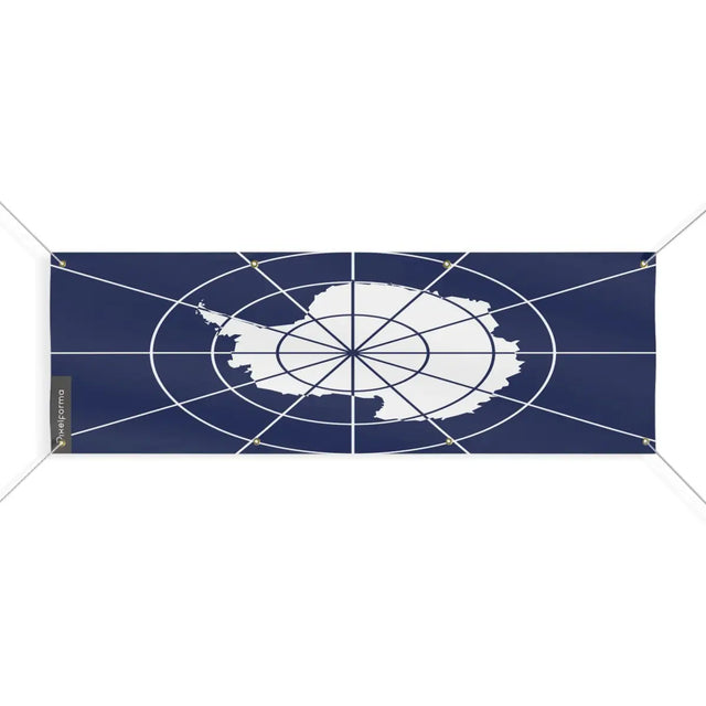 Drapeau de l’antarctique officiel 8 oeillets en plusieurs tailles (l) - pixelforma