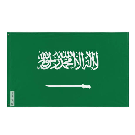 Drapeau de l’arabie saoudite polyester résistant plusieurs modèles