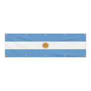 Drapeau de l'Argentine grand format XL en polyester avec dix œillets