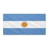 Drapeau argentine polyester résistant aux intempéries