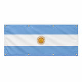 Drapeau argentine polyester résistant aux intempéries