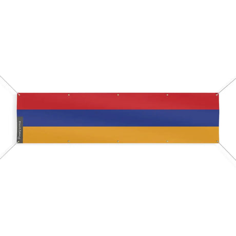 Drapeau de l'Arménie 10 Oeillets en Plusieurs Tailles (XL) - Pixelforma 