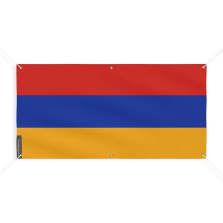 Drapeau de l’arménie 6 oeillets en plusieurs tailles (m) - pixelforma
