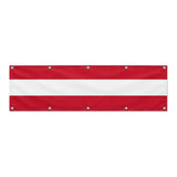 Drapeau de l'Autriche grand format XL en polyester avec dix œillets