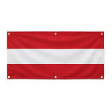 Drapeau autriche polyester résistant usage extérieur