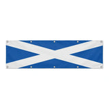 Drapeau de l'Écosse grand format XL en polyester avec dix œillets