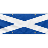 Drapeau écosse en polyester résistant avec 8 œillets