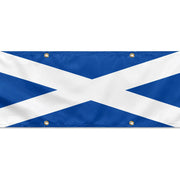Drapeau écosse en polyester résistant avec 8 œillets