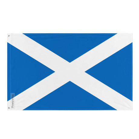 Scotland Flag in Multiple Sizes 100% Polyester Print with Double Hem - Pixelforma