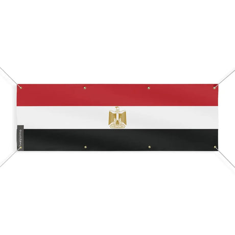 Drapeau de l’égypte 8 oeillets en plusieurs tailles (l) - pixelforma
