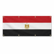 Drapeau égypte en polyester avec œillets résistants