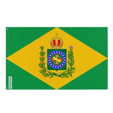 Drapeau de l’empire du brésil durant le premier règne polyester