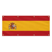Drapeau espagne polyester résistant pour usage extérieur