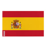 Flag of Spain in Multiple Sizes 100% Polyester Print with Double Hem - Pixelforma