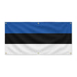 Drapeau estonie polyester résistant usage extérieur durable