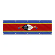 Drapeau de l'Eswatini grand format XL en polyester avec dix œillets