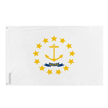 Drapeau de l'État de Rhode Island Plusieurs Tailles en Polyester - Pixelforma 