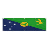Drapeau de l'île Christmas grand format XL en polyester avec dix œillets