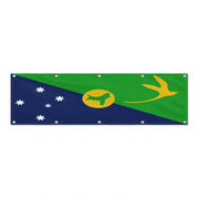 Drapeau de l'île Christmas grand format XL en polyester avec dix œillets