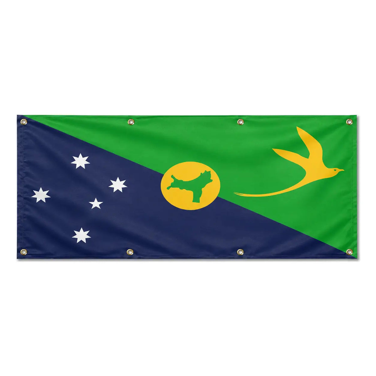 Drapeau île christmas polyester résistant aux intempéries