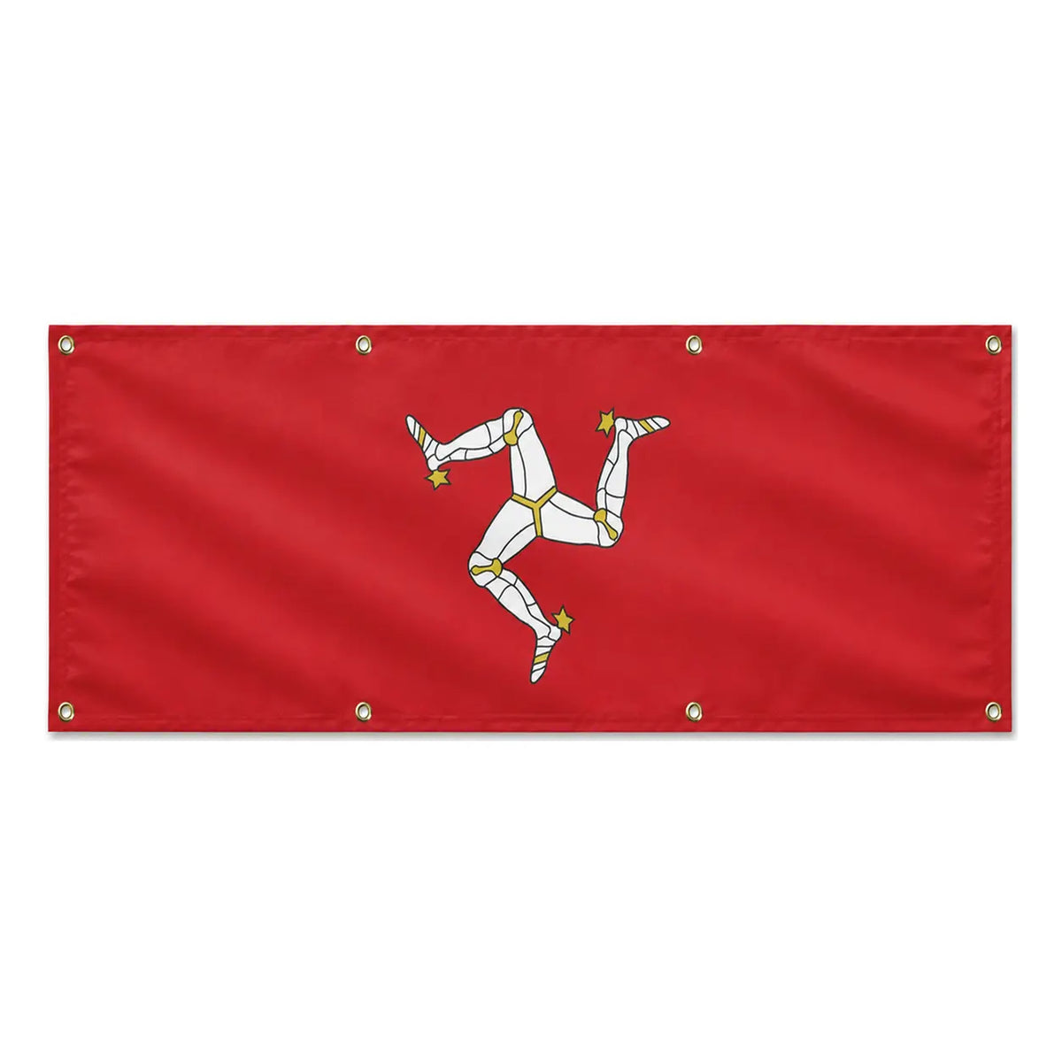 Drapeau île de man en polyester résistant aux intempéries