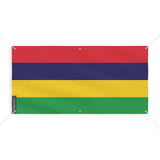 Drapeau de l’île maurice 6 oeillets en plusieurs tailles (m) - pixelforma
