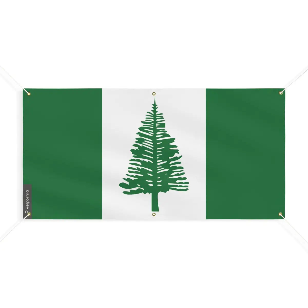 Drapeau de l’île norfolk 6 oeillets en plusieurs tailles (m) - pixelforma