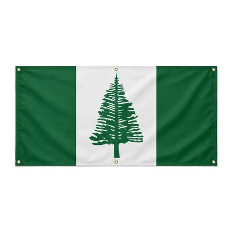 Drapeau île norfolk en polyester résistant aux intempéries