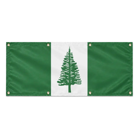 Drapeau île norfolk polyester résistant aux intempéries