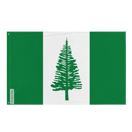 Norfolk Island Flag in Multiple Sizes 100% Polyester Print with Double Hem - Pixelforma