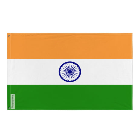 Flag of India in Multiple Sizes 100% Polyester Print with Double Hem - Pixelforma