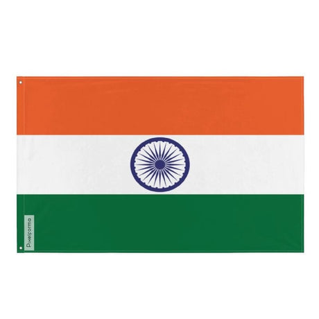 Official Flag of India in Multiple Sizes 100% Polyester Print with Double Hem - Pixelforma