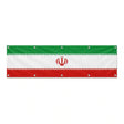 Drapeau de l'Iran grand format XL en polyester avec dix œillets