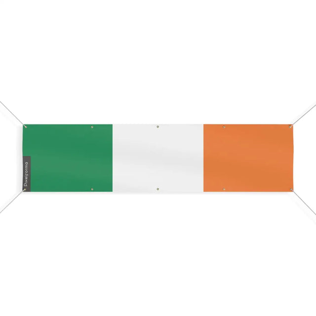 Drapeau de l'Irlande 10 Oeillets en Plusieurs Tailles (XL) - Pixelforma 