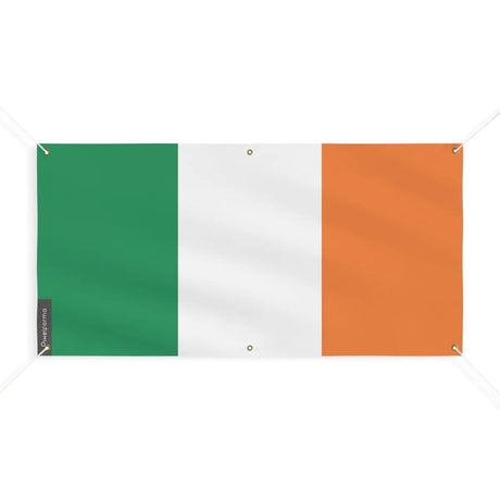 Drapeau de l’irlande 6 oeillets en plusieurs tailles (m) - pixelforma