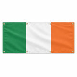 Drapeau irlande polyester résistant usage extérieur durable