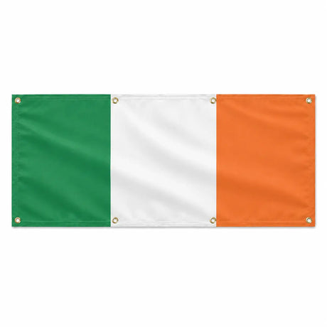 Drapeau irlande polyester résistant usage extérieur durable