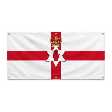 Drapeau irlande du nord polyester résistant aux intempéries