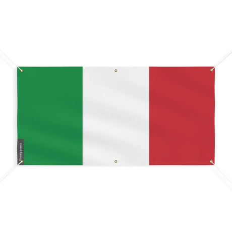 Drapeau de l’italie 6 oeillets en plusieurs tailles (m) - pixelforma
