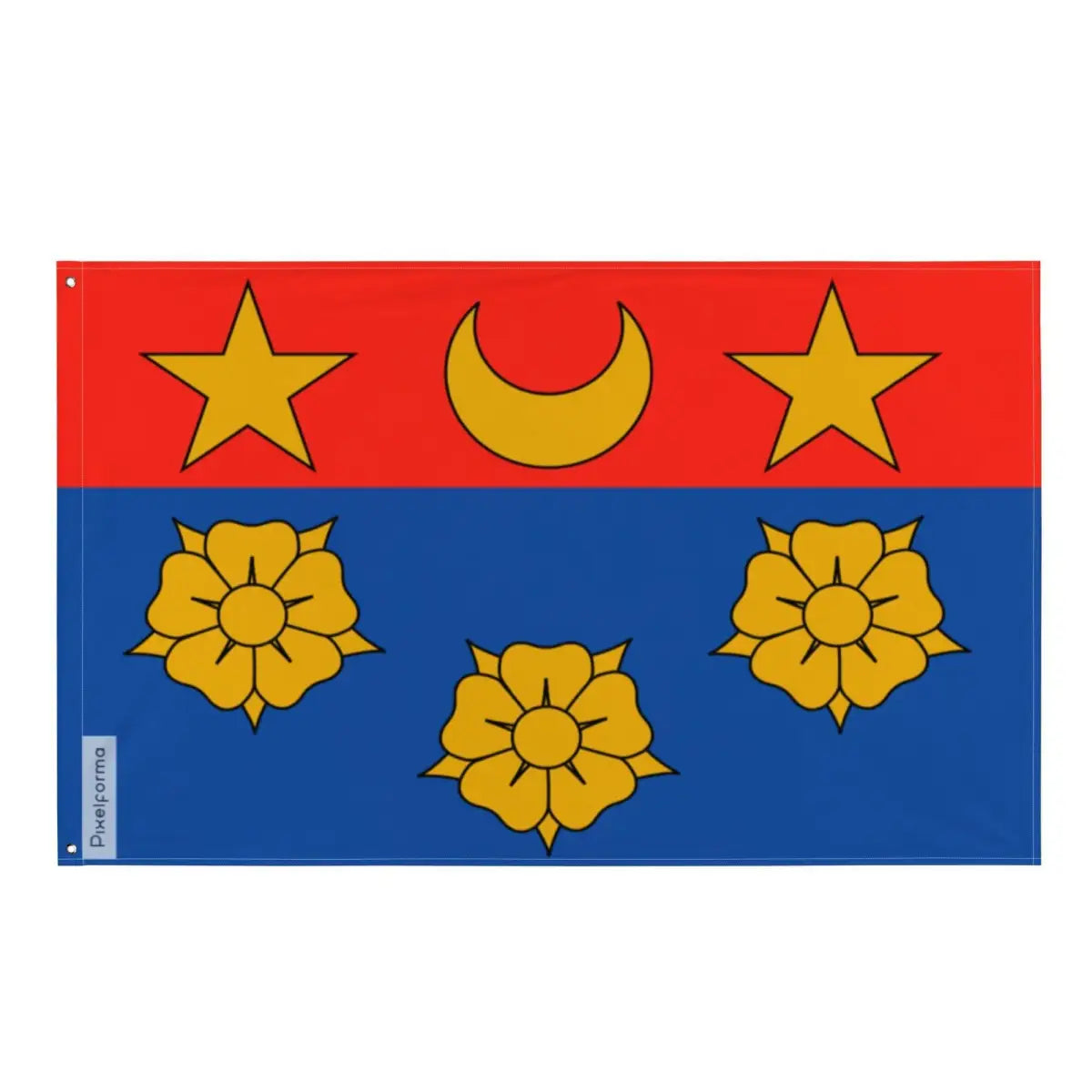 Drapeau de longueuil plusieurs tailles en polyester - pixelforma