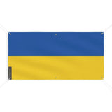 Drapeau de l’ukraine 6 oeillets en plusieurs tailles (m) - pixelforma