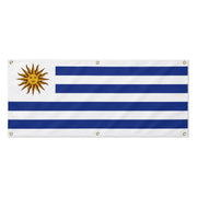 Drapeau uruguay polyester résistant aux intempéries 8 œillets